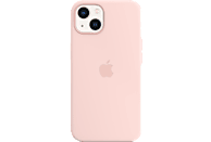APPLE iPhone 13 Siliconen Case MagSafe Kalkroze