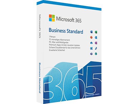 Microsoft 365 Business Standard - PC/MAC - tedesco