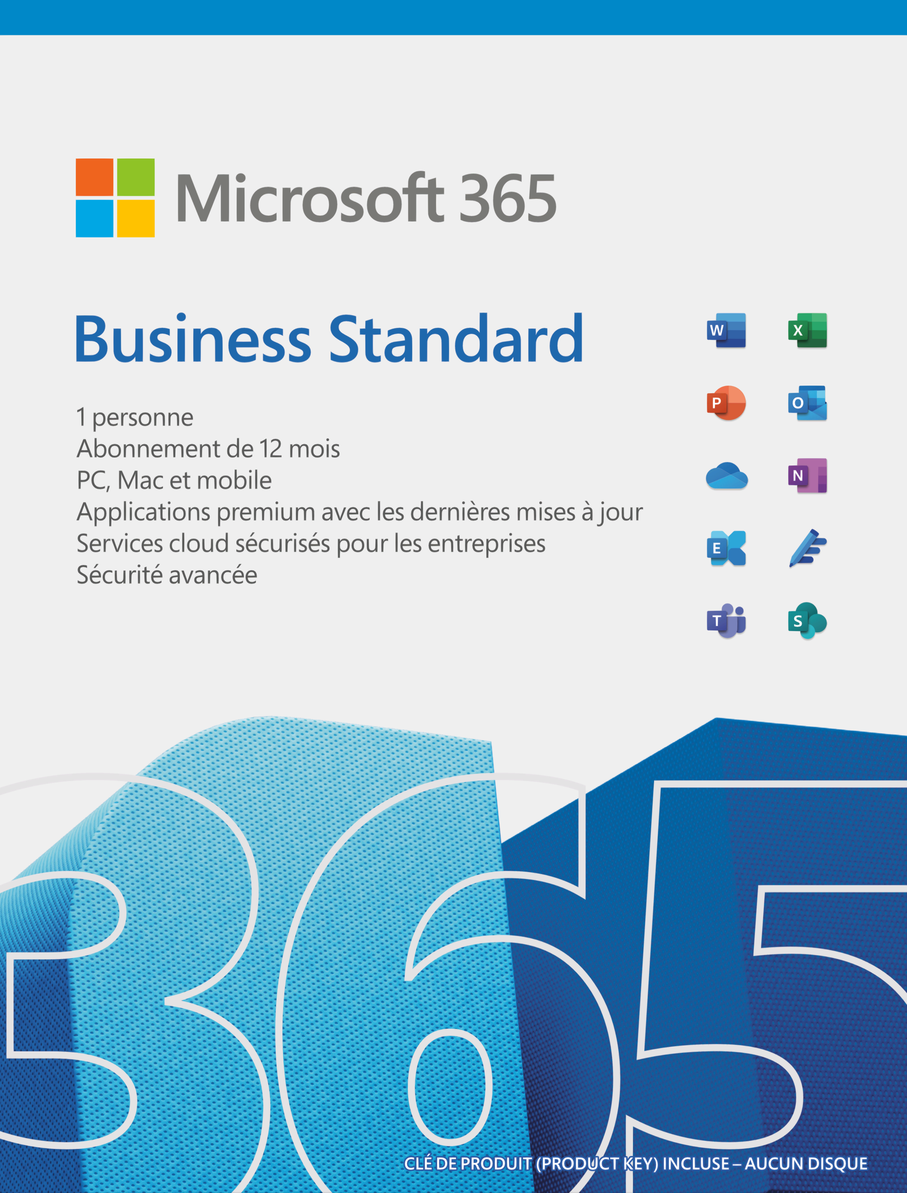 Microsoft 365 Business Standard - PC/MAC - Französisch