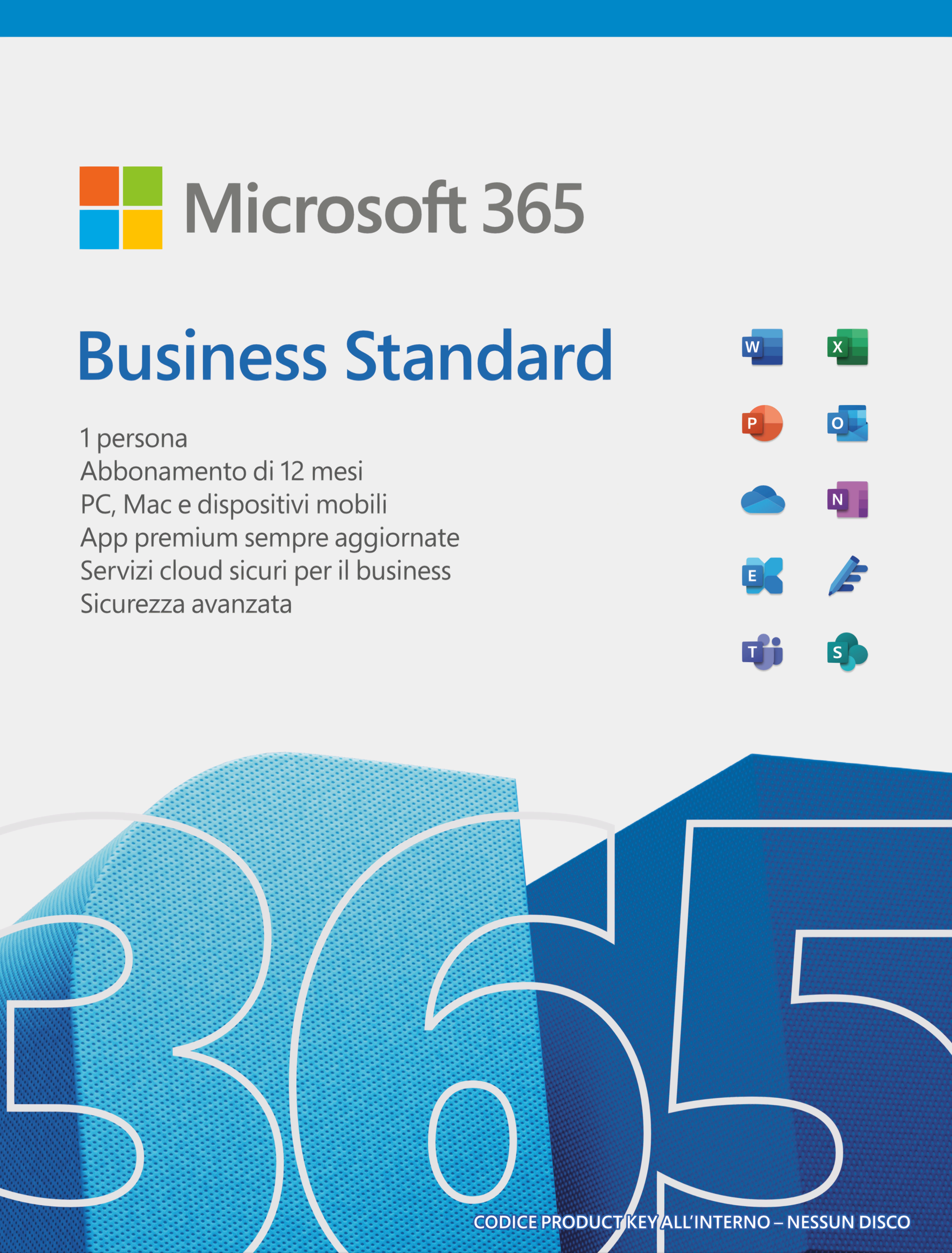 Microsoft 365 Business Standard - PC/MAC - italiano