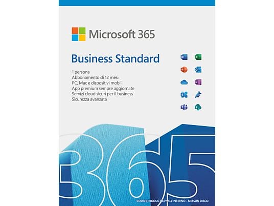 Microsoft 365 Business Standard - PC/MAC - italien