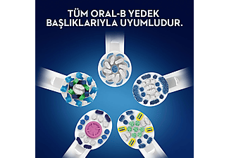 ORAL B Pro 3900 Şarjlı Diş Fırçası 2'li Avantaj Paketi Siyah&Beyaz_3