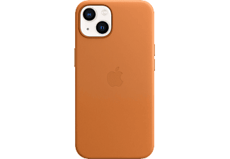 APPLE iPhone 13 Leren Case MagSafe Goudbruin