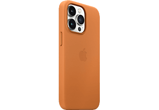 APPLE iPhone 13 Pro Leren Case MagSafe Goudbruin