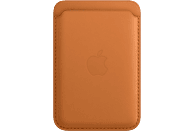 APPLE Leren Kaarthouder MagSafe Goudbruin