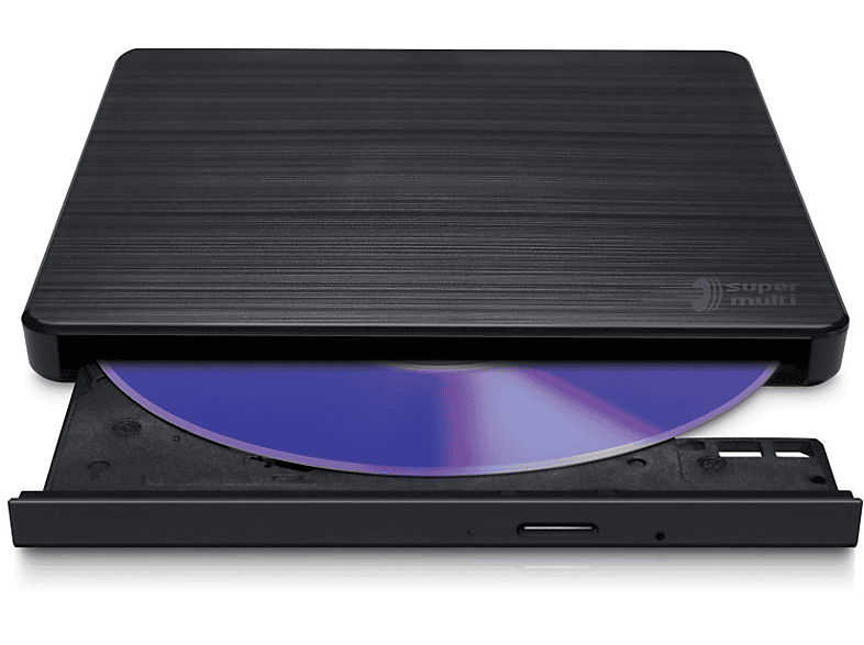 HL Data Storage GP60 DVD-Brenner Extern Retail USB-A (USB 2.0) Schwarz — Foto 2 von 2