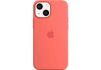 APPLE Silikonskal med Magsafe till iPhone 13 Mini - Korallrosa