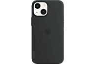 APPLE iPhone 13 mini Siliconen Case MagSafe Middernacht