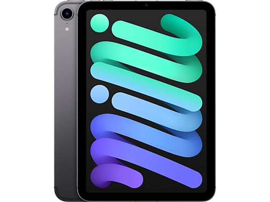APPLE iPad mini (2021) Wi-Fi + Cellular - Tablette (8.3 ", 64 GB, Space Gray)