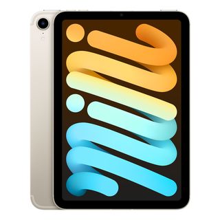 APPLE iPad mini (2021) Wi-Fi + Cellular - Tablette (8.3 ", 64 GB, Starlight)