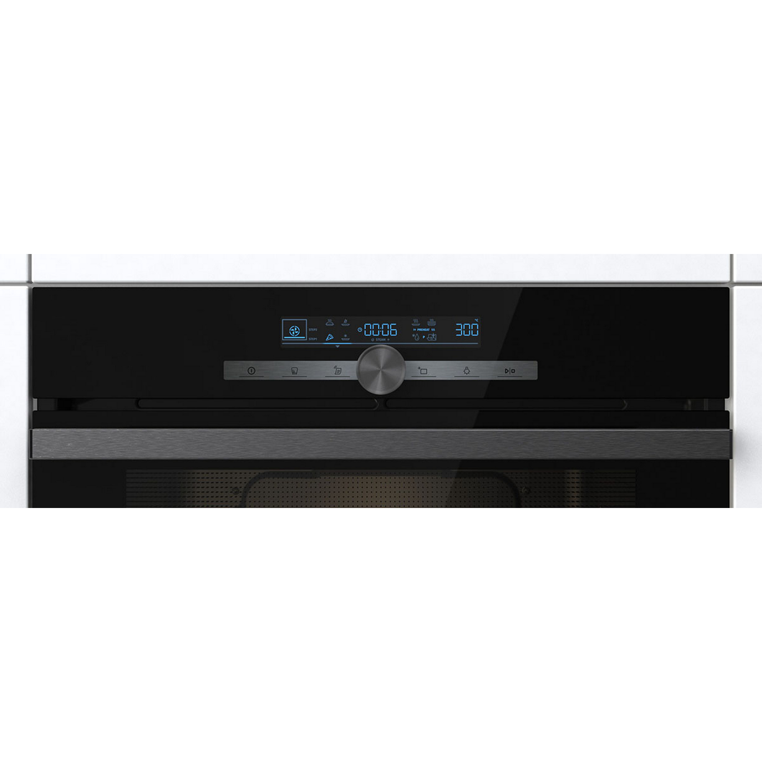 Horno - Hisense BSA65334PG, 77 l, Integrable, Pirolítico, 59.50 cm, Inox