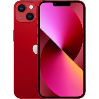 Apple iPhone 13 (PRODUCT)RED, Rojo, 256 GB, 5G, 6.1" OLED Super Retina XDR, Chip A15 Bionic, iOS