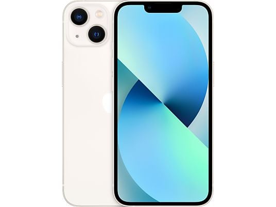 Apple iPhone 13, Blanco estrella, 128 GB, 5G, 6.1" OLED Super Retina XDR, Chip A15 Bionic, iOS