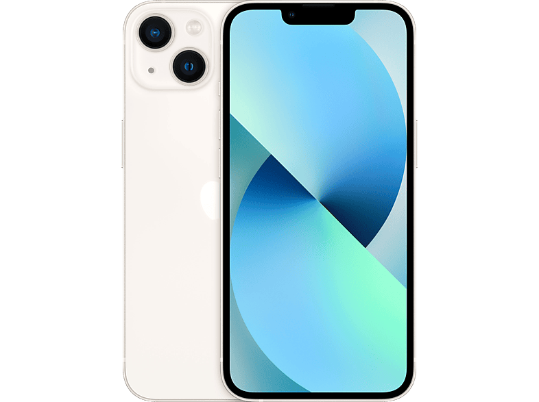 REACONDICIONADO Excelente Apple iPhone 13, Blanco estrella, 256 GB, 5G, 6.1" OLED Super Retina XDR, Chip A15 Bionic, iOS