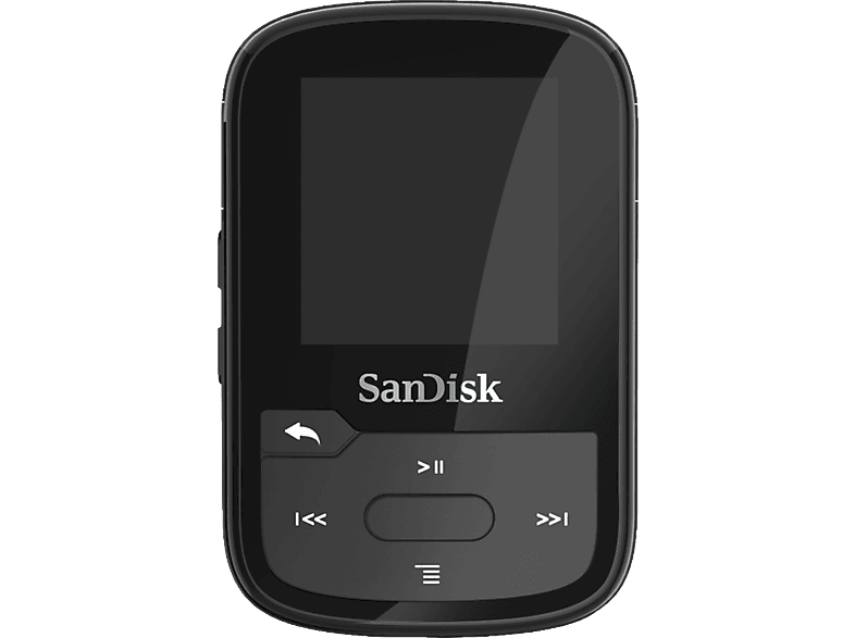 SANDISK 121522 CLIP Sport Plus MP3 (32 GB, Schwarz) | Mp3-Player