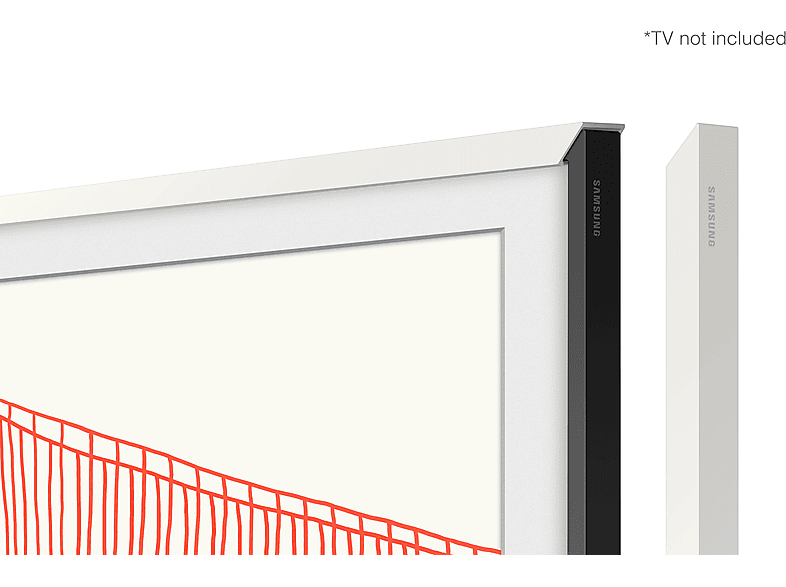 REACONDICIONADO Seminuevo Muy bueno Marco TV - Samsung VG-SCFA50WTBXC Para The Frame 50" 2021/22/23, Blanco
