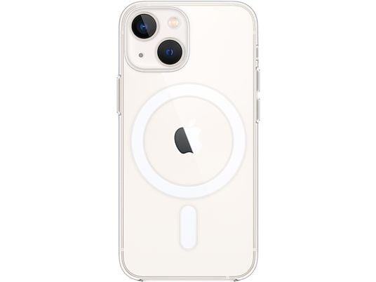 APPLE Custodia trasparente con MagSafe - Guscio di protezione (Adatto per modello: Apple iPhone 13 mini)