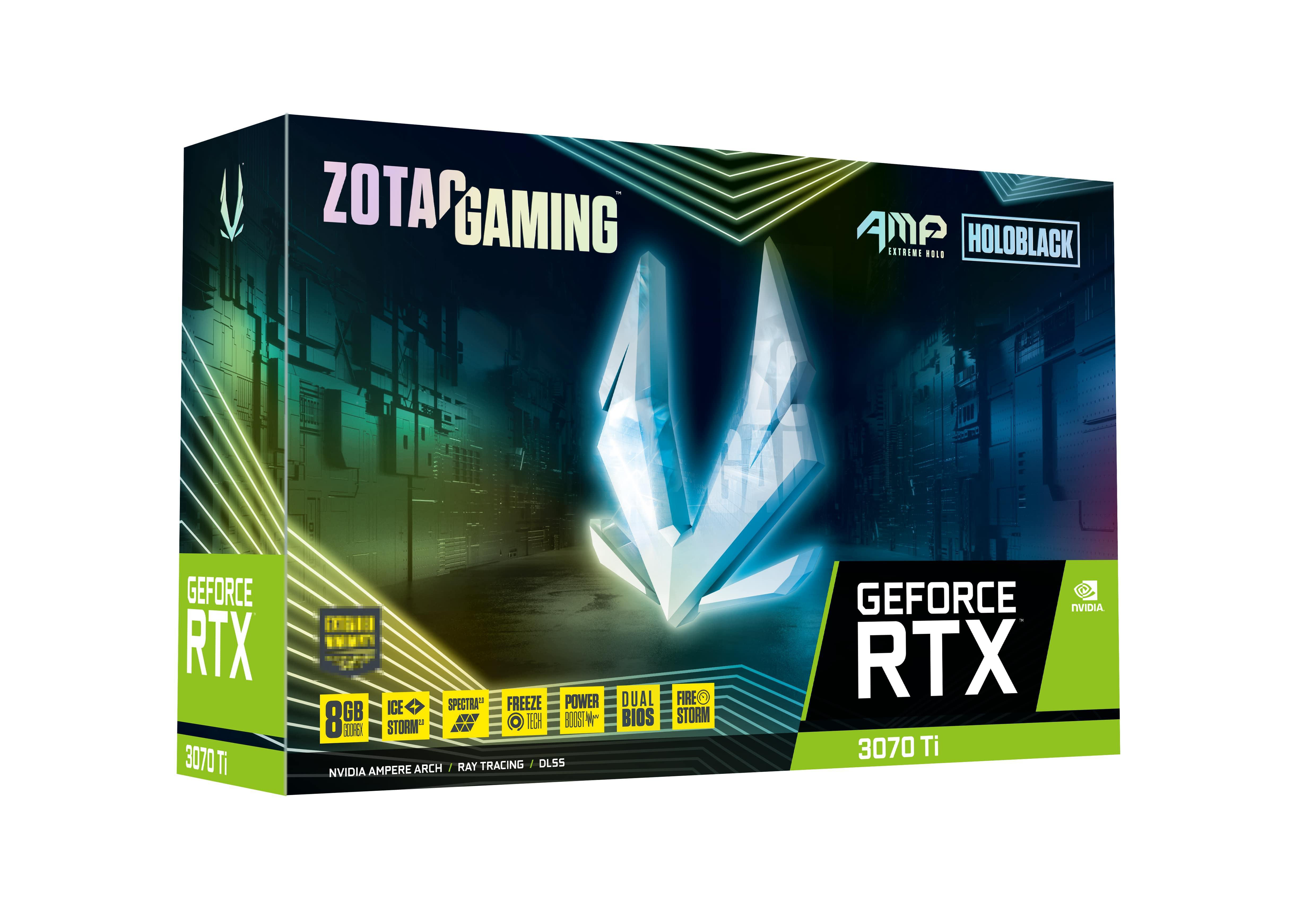 ZOTAC GeForce RTX™ 3070 Ti AMP EXTREME HOLO 8GB (ZT-A30710B-10P) (NVIDIA, Grafikkarte)