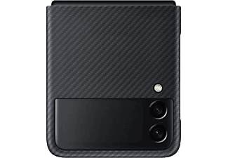 SAMSUNG Galaxy Z Flip3 Aramid védőtok, fekete (EF-XF711SBEG)