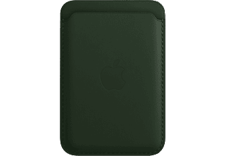 APPLE iPhone Leder Wallet mit MagSafe, Schwarzgrün