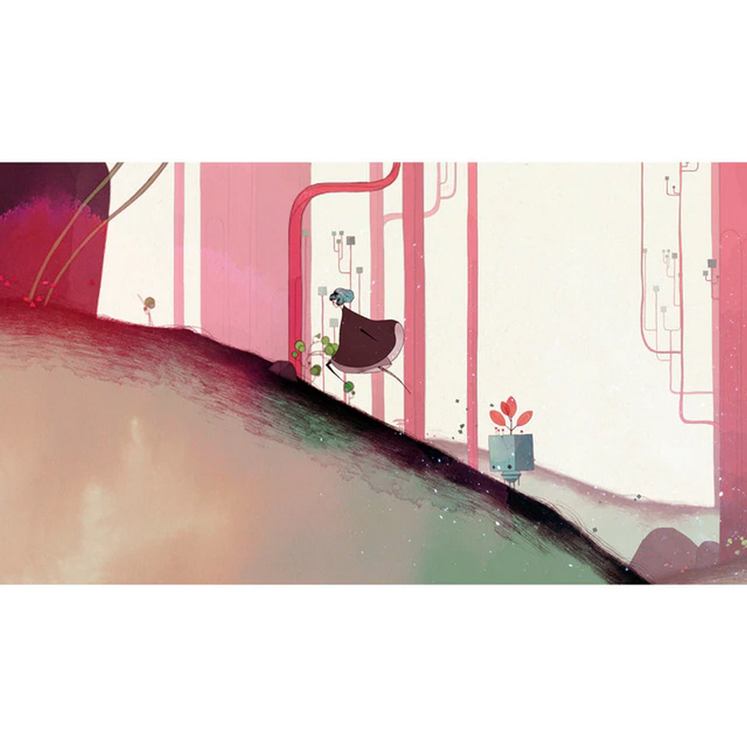 Nintendo Switch Gris Collector's Edition + Ilustración de Conrad Roset + Libro de arte + CD + Caja plegable