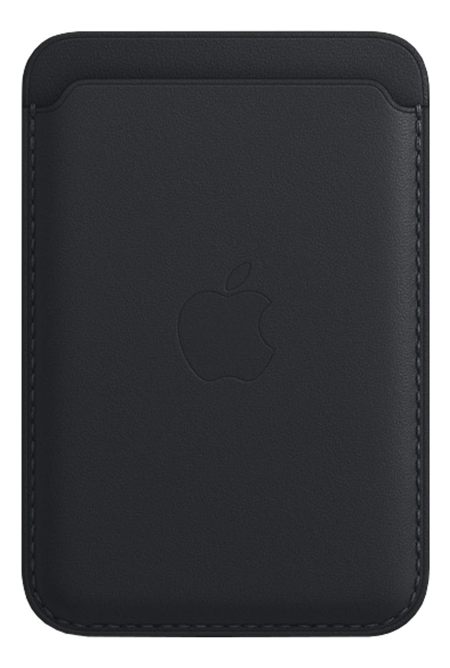APPLE Leder Wallet mit MagSafe, Sleeves, für Apple iPhone 12-13 Pro Max, Mitternacht