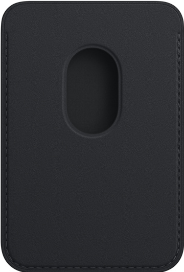 APPLE Leder Wallet mit MagSafe, Sleeves, für Apple iPhone 12-13 Pro Max, Mitternacht