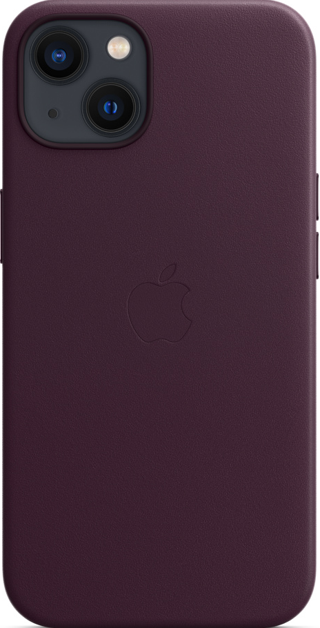 APPLE Leder Case mit MagSafe - Schutzhülle (Passend für Modell: Apple iPhone 13)