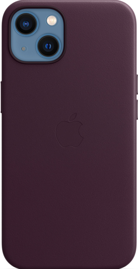 APPLE Leder Case mit MagSafe - Schutzhülle (Passend für Modell: Apple iPhone 13)