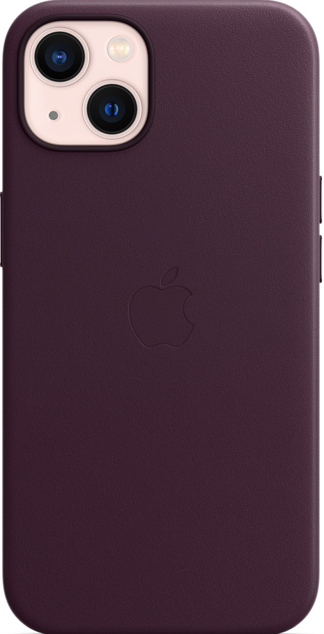 APPLE Leder Case mit MagSafe - Schutzhülle (Passend für Modell: Apple iPhone 13)