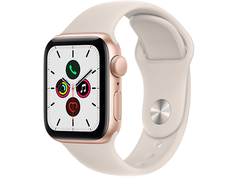 Apple Watch SE GPS 40mm in alluminio oro - Sport Galassia (1a Generazione) Smartwatch