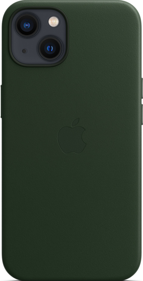 APPLE Leder Case mit MagSafe - Schutzhülle (Passend für Modell: Apple iPhone 13)