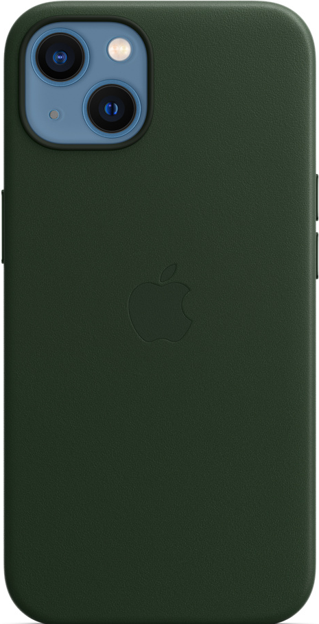 APPLE Leder Case mit MagSafe - Schutzhülle (Passend für Modell: Apple iPhone 13)