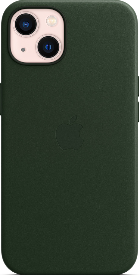 APPLE Leder Case mit MagSafe - Schutzhülle (Passend für Modell: Apple iPhone 13)