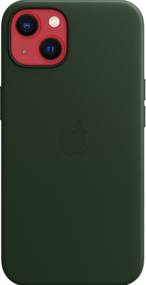 APPLE Leder Case mit MagSafe - Schutzhülle (Passend für Modell: Apple iPhone 13)