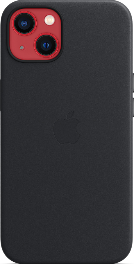 APPLE Leder Case mit MagSafe - Schutzhülle (Passend für Modell: Apple iPhone 13)