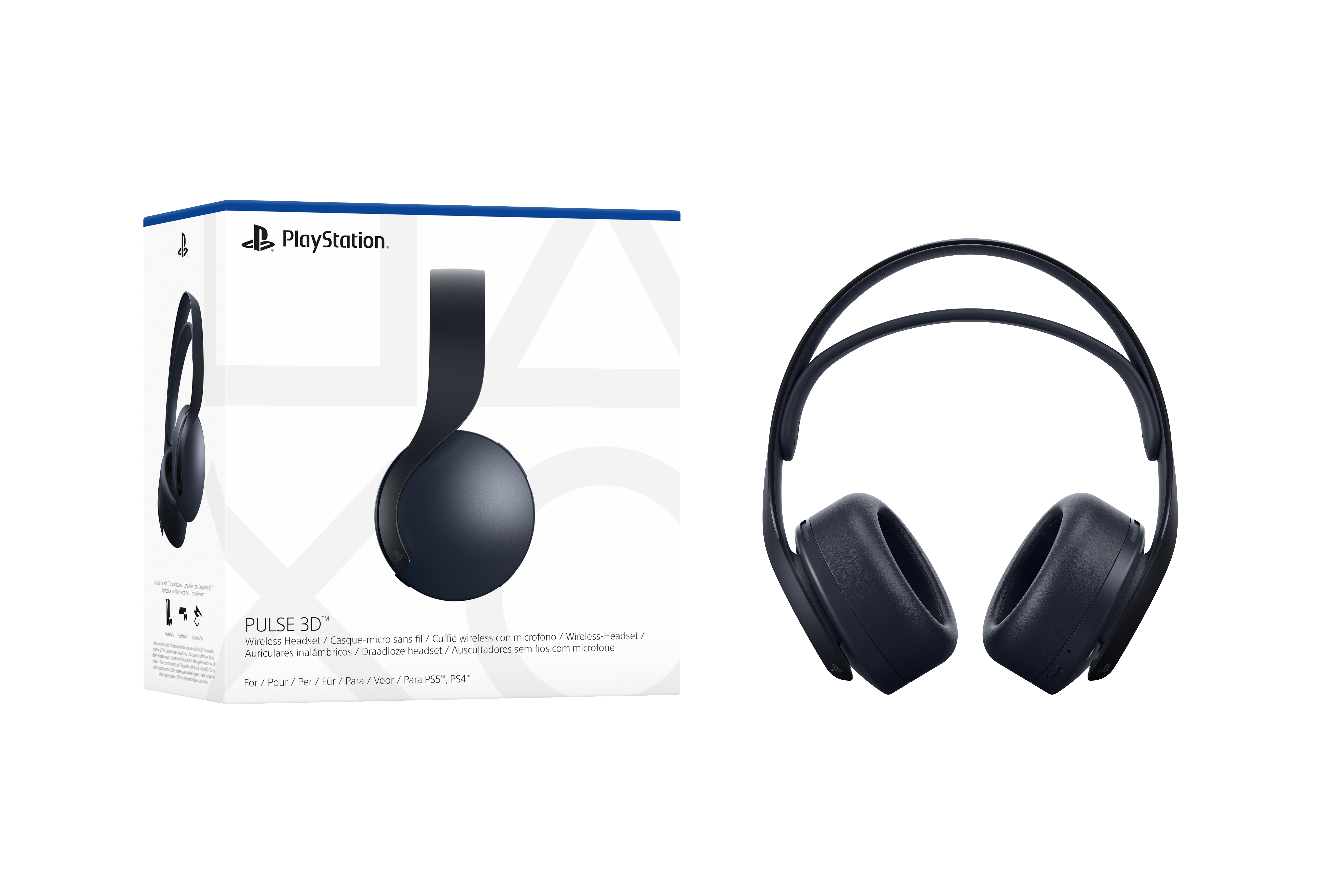 SONY PULSE 3D™, Over-ear Gaming Headset Midnight Black
