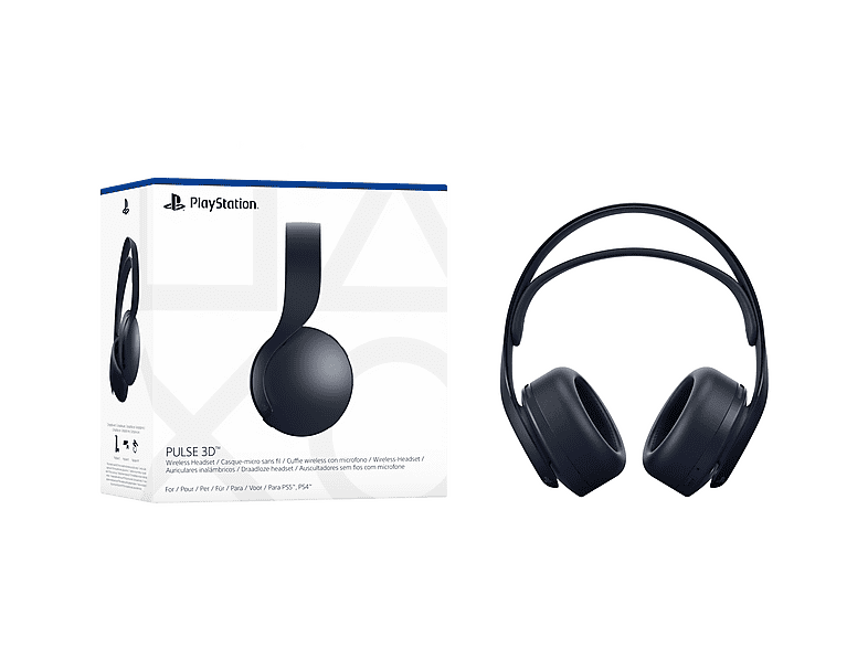SONY PULSE 3D™, Over-ear Gaming Headset Midnight Black | SATURN