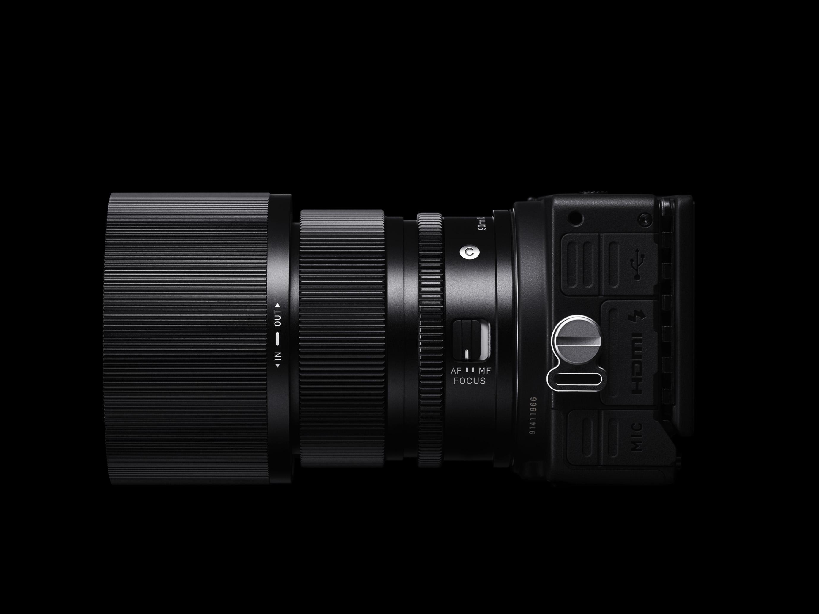 SIGMA Contemporary 90 mm f./2.8 DG, DN, IF (Objektiv für Sony E-Mount, Schwarz)