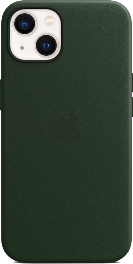 APPLE Cover Leather with Magsafe iPhone 13 Sequoia Green (MM173ZM/A)