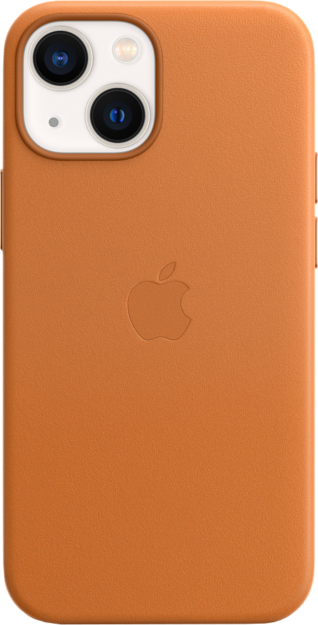 APPLE Cover Leather with Magsafe iPhone 13 mini Golden Brown (MM0D3ZM/A)