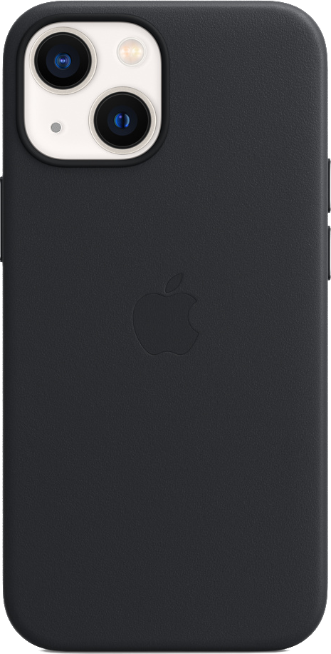 APPLE Cover Leather with Magsafe iPhone 13 mini Midnight (MM0M3ZM/A)