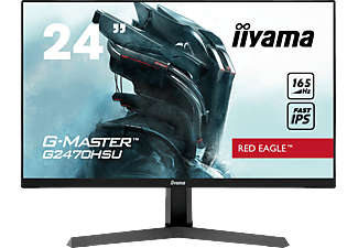 IIYAMA G-Master G2470HSU-B1 23,8'' Sík FullHD 165 Hz 16:9 FreeSync IPS LED Gamer Monitor