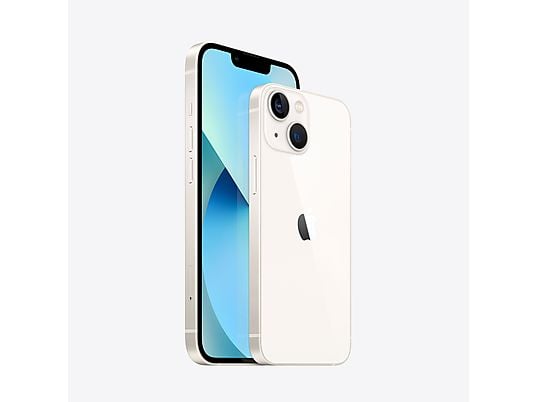 Apple iPhone 13, Blanco estrella, 128 GB, 5G, 6.1" OLED Super Retina XDR, Chip A15 Bionic, iOS