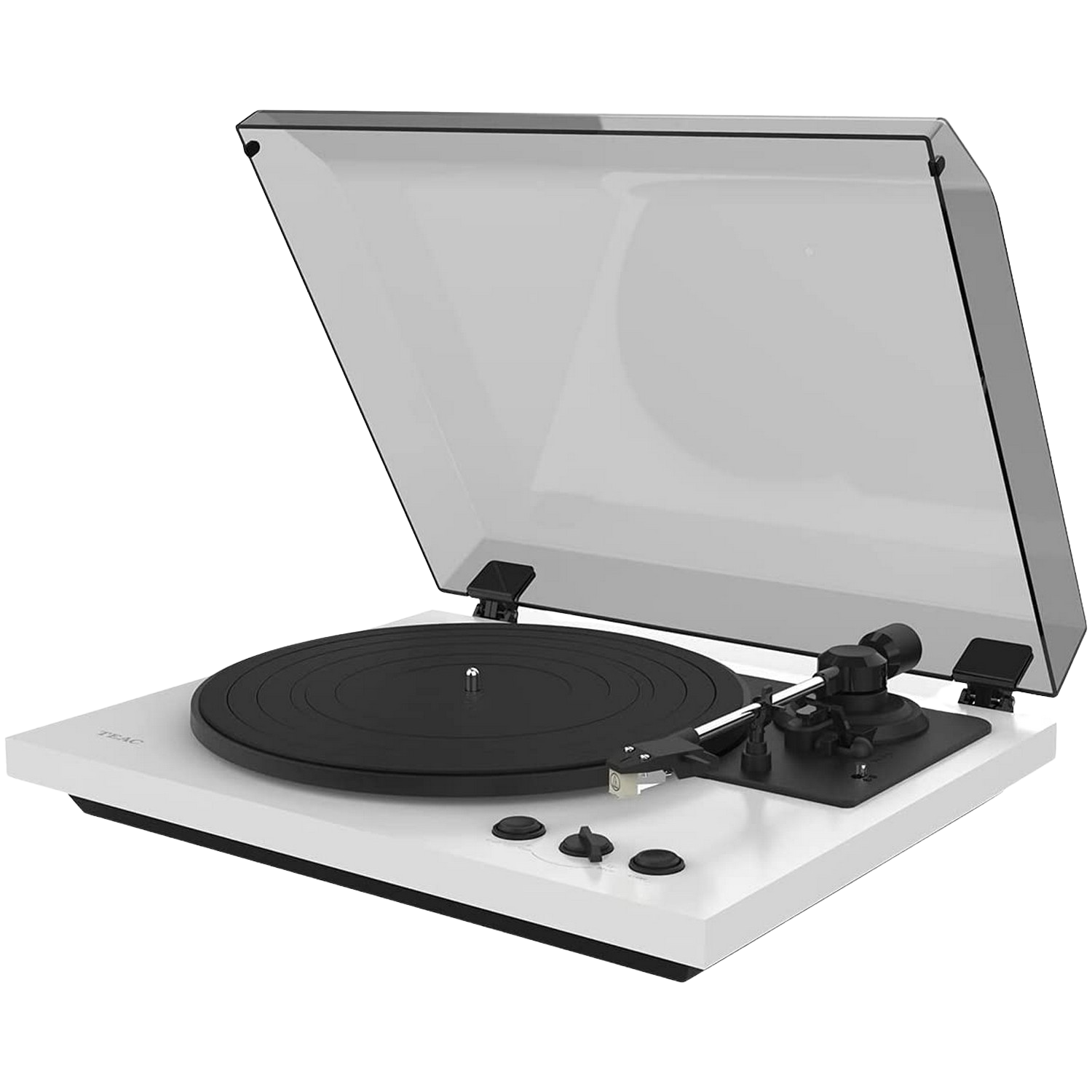 Tocadiscos - Teac TN-175-W, Hi-Fi, Giro automático, Tracción por correa, 33/45 RPM, Blanco