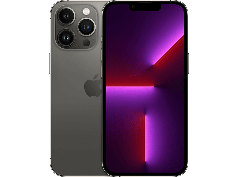 REACONDICIONADO Excelente Apple iPhone 13 Pro, Grafito, 256 GB, 5G, 6.1" OLED Super Retina XDR ProMotion, Chip A15 Bionic, iOS