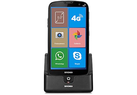 BRONDI AMICO SMARTPHONE XS, 8 GB, BLACK