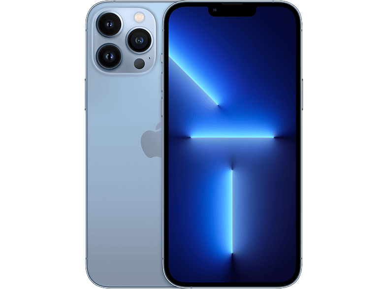 REACONDICIONADO Excelente Apple iPhone 13 Pro Max, Azul alpino, 256 GB, 5G, 6.7" OLED Super Retina XDR ProMotion, Chip A15 Bionic, iOS