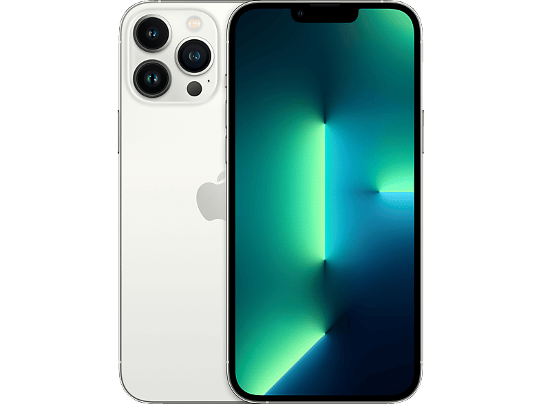 APPLE iPhone 13 Pro Max 128 GB Silber Dual SIM | Smartphones