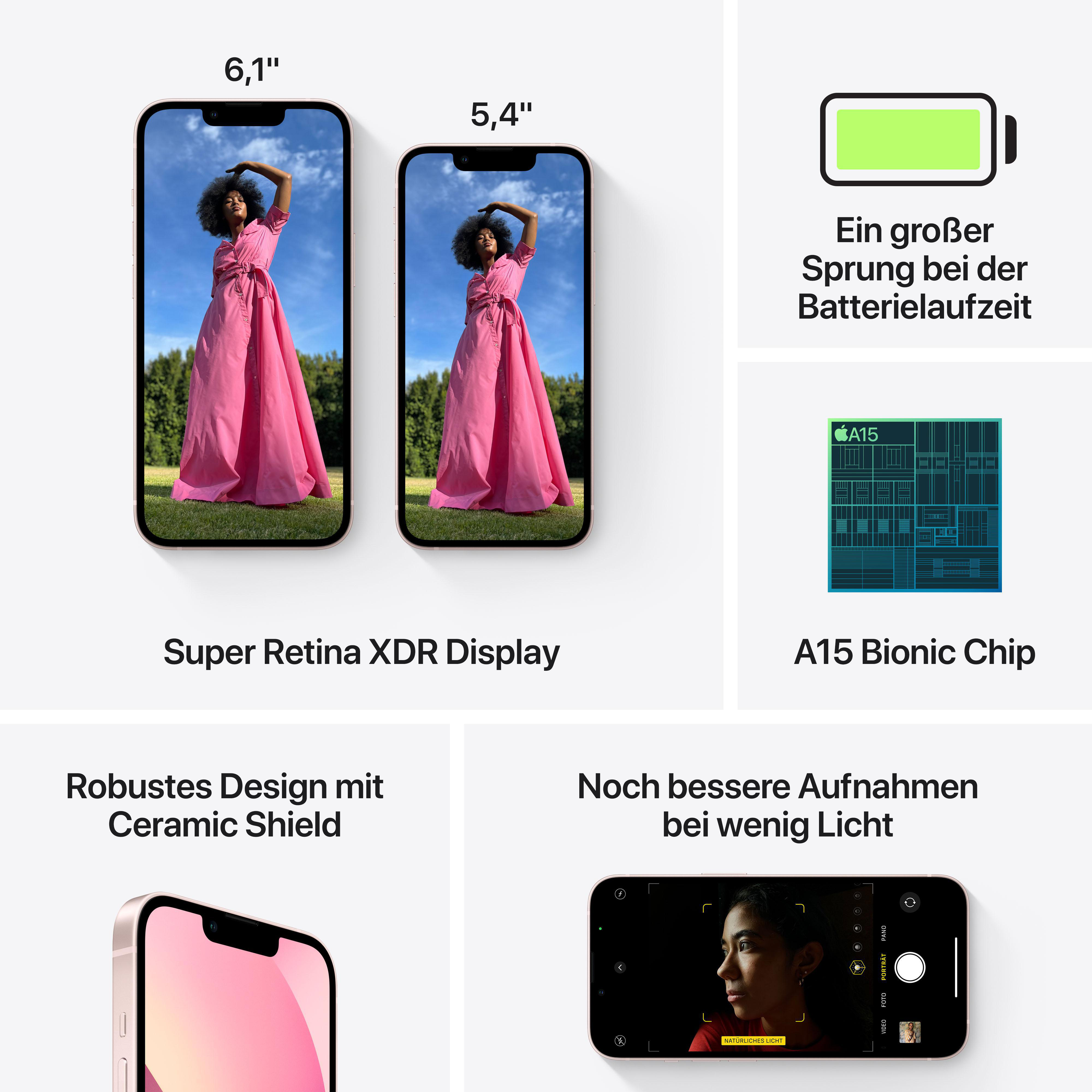 APPLE iPhone 13 mini 512 GB Rosé Dual SIM